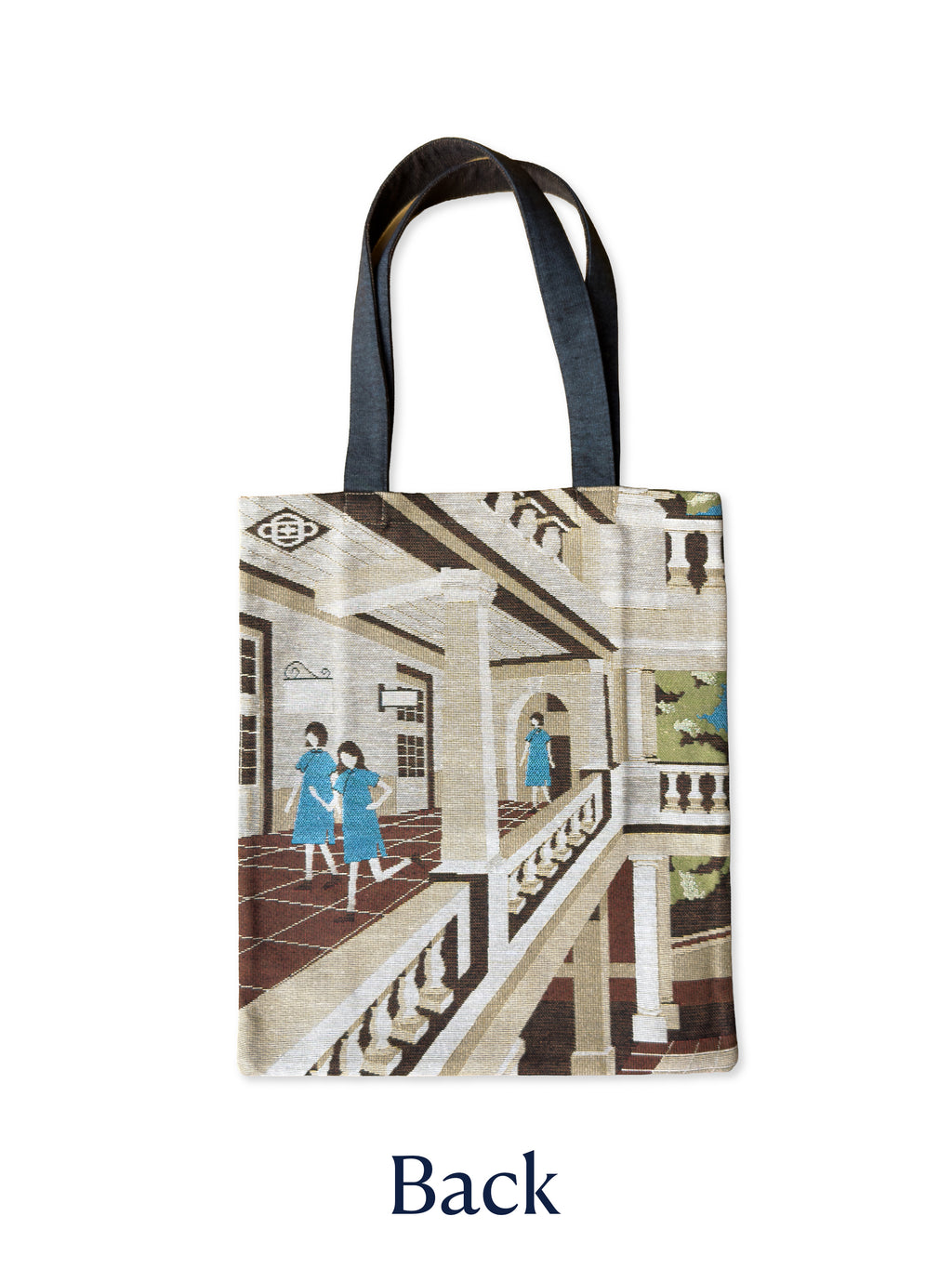 Pair Pair Full x SSGC Collaboration Woven Jacquard Tote Bag
